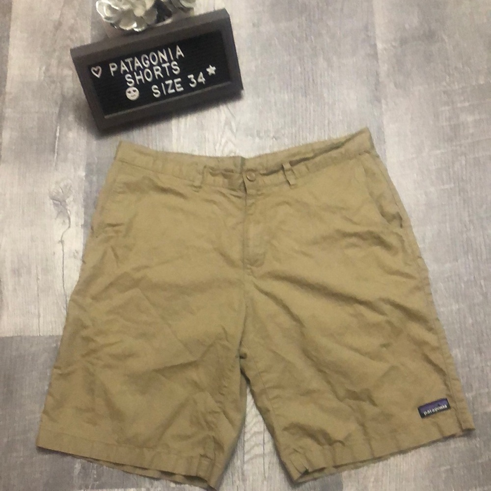 Patagonia Organic Cotton Shorts Size 34 9”Inseam